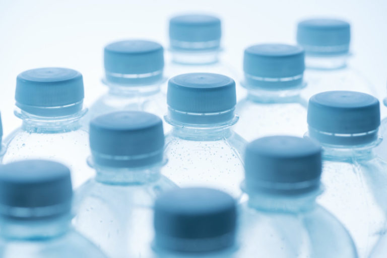 pla water bottles with caps